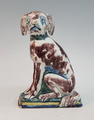 Lot 2050 - An 18th century Delft polychrome tin glazed...