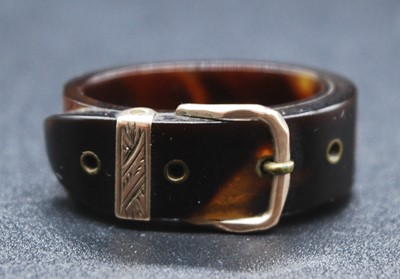 Lot 2639 - A Victorian tortoiseshell and yellow metal...