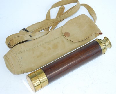Lot 124 - A late 19th/early 20th century mahogany clad...