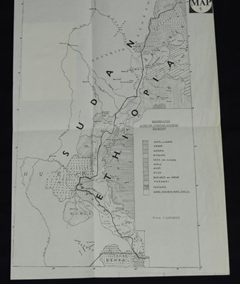 Lot 120 - A collection of military related maps of North...