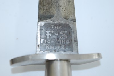 Lot 11 - A Fairbairn-Sykes 1st Pattern Commando...