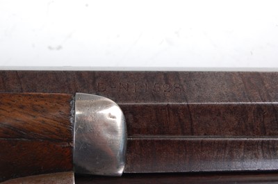 Lot 51 - A cased pair of 40-bore percussion duelling...