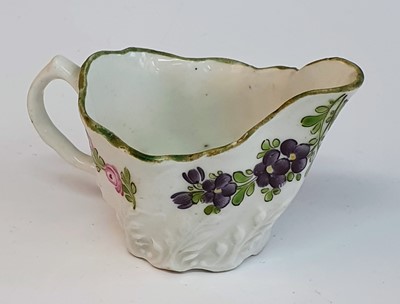 Lot 2039 - A circa 1780 Lowestoft porcelain 'Chelsea ewer'...
