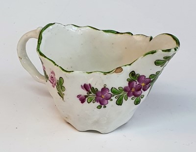 Lot 2040 - A circa 1780 Lowestoft porcelain 'Chelsea ewer'...