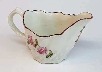 Lot 2041 - A circa 1780 Lowestoft porcelain 'Chelsea ewer'...