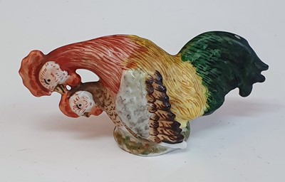 Lot 2086 - A 19th century German hard paste porcelain...