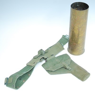 Lot 39 - A 1944 pattern webbing holster dated 1945, on...