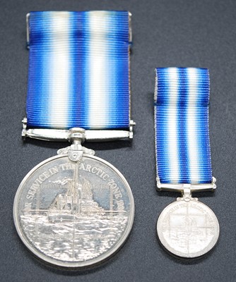 Lot 86 - A British The Arctic Campaign commemorative...