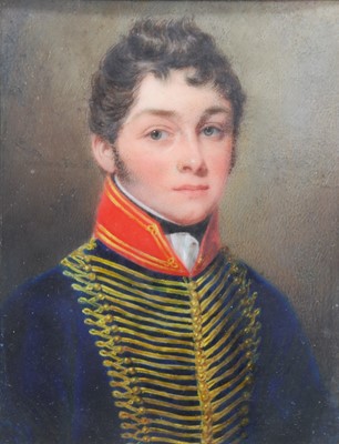 Lot 53 - English school, 19th century, portrait...