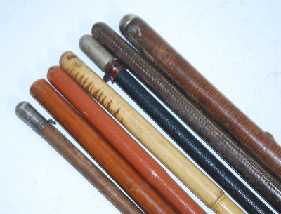Lot 73 - An early 20th century malacca pace/swagger...