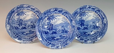 Lot 2063 - A set of three circa 1810 Spode Indian...
