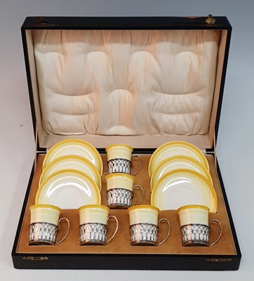Lot 2093 - An early 20th century Shelley bone china six...