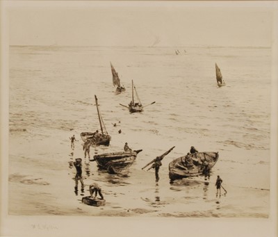 Lot 2478 - William Lionel Wyllie (1851-1931) - Unloading...