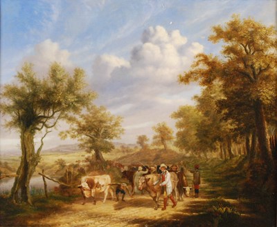 Lot 2480 - William Smith (act.1813-1859) - Country folk...