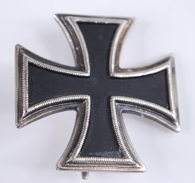 Lot 223 - A German Iron Cross 1st Class, having a pin...