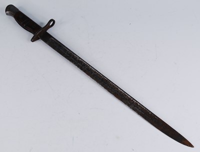 Lot 45 - A 1913 pattern Remington bayonet, the 43cm...