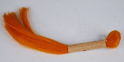 Lot 18 - A U.S. 1881-1902 Signal Corps orange horsehair...