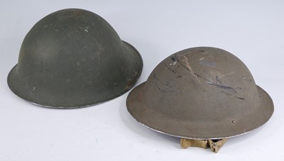 Lot 198 - A WW II British Army Mk III steel turtle...