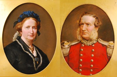 Lot 2504 - Late 19th century English school - Pair;...