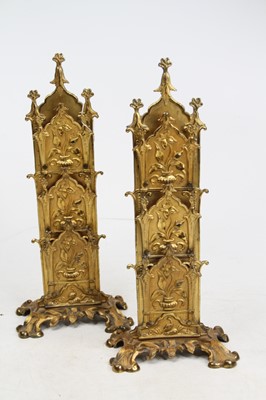 Lot 17 - A matched set of three Victorian copper...