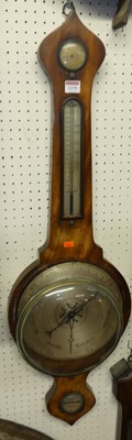 Lot 1139 - An early 19th century onion topped mahogany...