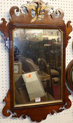 Lot 1142 - A circa 1900 Chippendale style mahogany fret...
