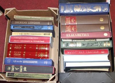 Lot 109 - Two boxes of glassware to include an...