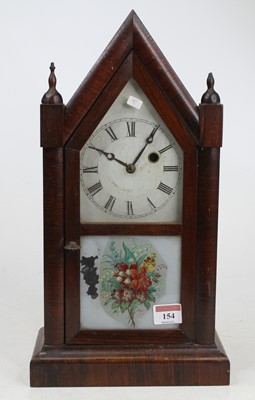 Lot 154 - A 19th century mahogany cheese coaster, width...