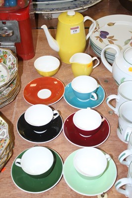 Lot 150 - A Queensberry part tea service