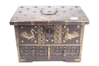 Lot 133 - A reproduction gilt metal mounted pottery...