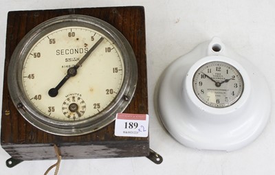 Lot 189 - A George III brass long case clock dial and...
