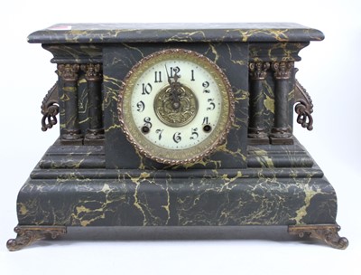 Lot 192 - A floral decorated needlework chair back and...
