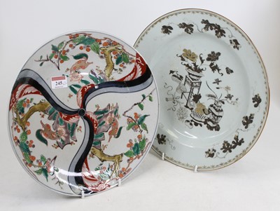 Lot 245 - A German cloisonne enamel dish, decorated with...