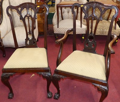 Lot 1382 - A set of four early 20th century floral...