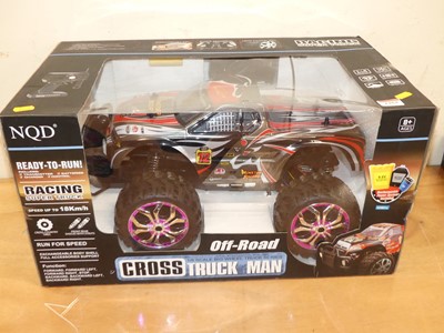 Lot 1486 - An NQD radio controlled off-road cross truck,...