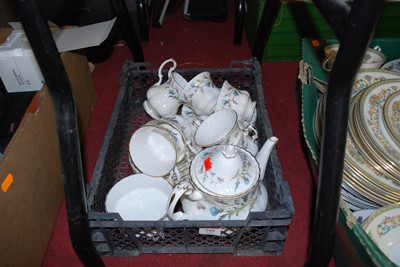 Lot 795 - A Royal Albert Brigadoon pattern part tea service