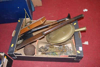Lot 792 - Miscellaneous items to include pierced brass...