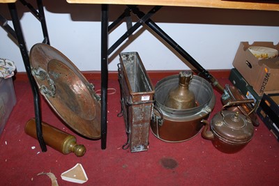 Lot 827 - A collection of 19th century and later copper,...