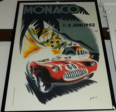 Lot 1019 - A reproduction advertising poster for the 1952...
