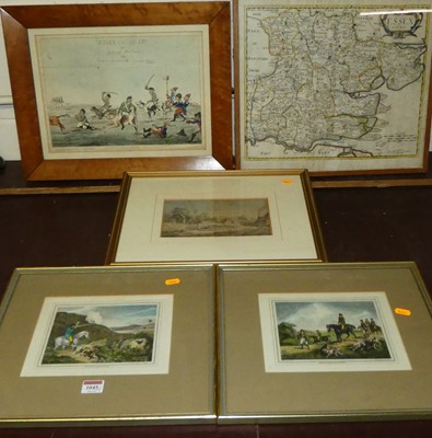 Lot 1045 - After Samuel Howitt - two sporting prints;...