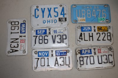 Lot 538 - A collection of assorted pressed metal...
