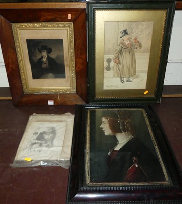 Lot 1050 - After Peter Taylor - Portrait engraving by J...