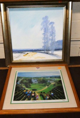 Lot 1051 - Assorted pictures and prints, to include...