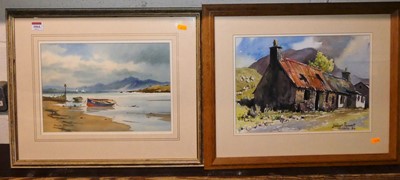 Lot 1064 - Denis Pannett (b.1939) - Wet sands,...
