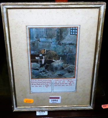 Lot 1094 - A Medici Society watercolour, featuring...