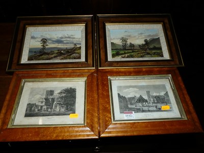 Lot 1112 - Late 19th century English school - Sunset in...