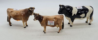 Lot 28 - A Beswick model of a Jersey cow, model No.1345,...