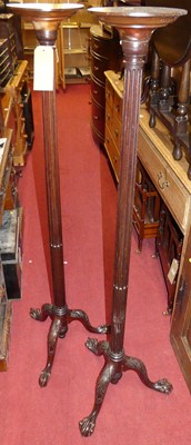Lot 1265 - A pair of early 20th century mahogany stop...