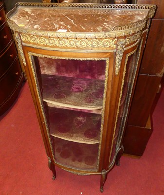 Lot 1304 - A late 19th century French mahogany, gilt...