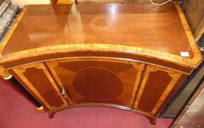 Lot 1319 - A contemporary mahogany and rosewood cross...